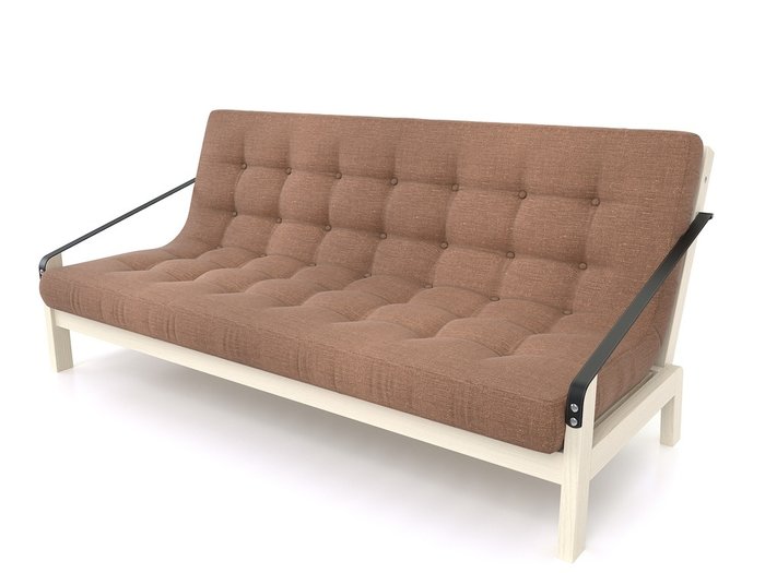 Диван-кровать Локи коричневого цвета - купить Прямые диваны по цене 35990.0