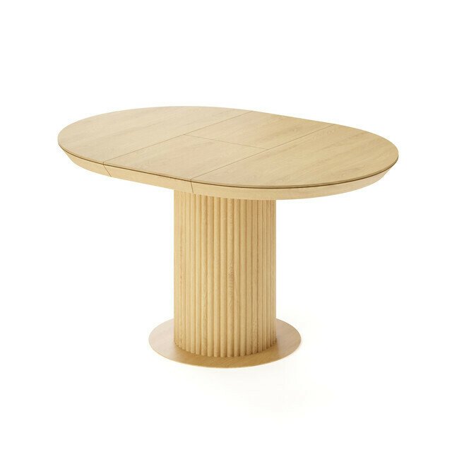 Раздвижной обеденный стол Фрах бежевого цвета - купить Обеденные столы по цене 164287.0