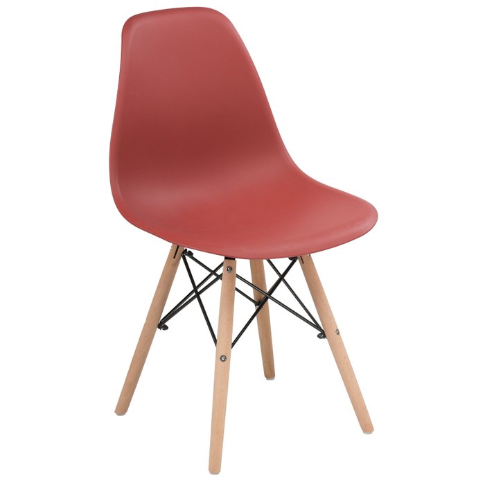 Обеденный стул Tod pink / black розового цвета - купить Обеденные стулья по цене 2300.0
