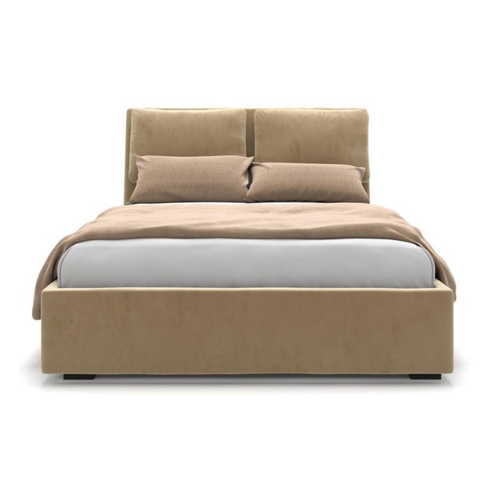  Кровать Parc с подъемным механизмом  бежевая 160х200 - купить Кровати для спальни по цене 60900.0