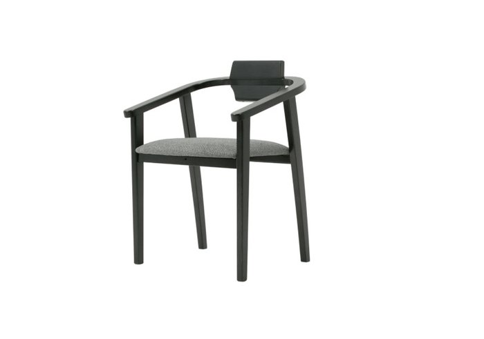 Стул-кресло Челси ПМ черно-серого цвета Стул-кресло Челси ПМ черно-серого цвета