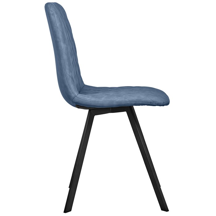 Стул Mate синего цвета - лучшие Обеденные стулья в INMYROOM