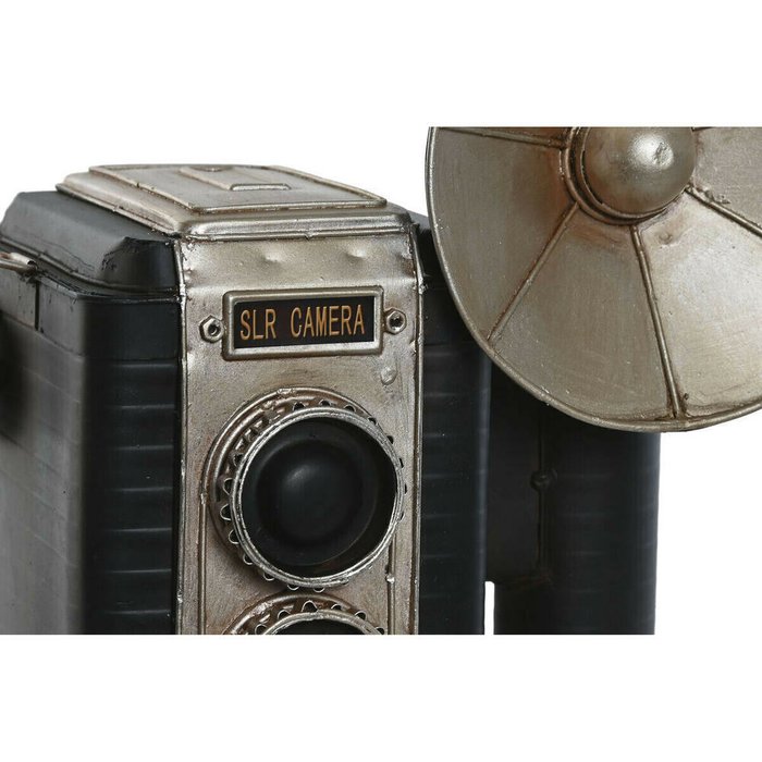 Декоративная фигура Чёрный Серебристый Фотокамера Vintage 25 x 14 x 24 cm - лучшие Фигуры и статуэтки в INMYROOM