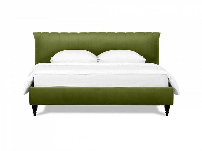 Кровать Queen II Anastasia L 160х200 зеленого цвета - купить Кровати для спальни по цене 59760.0