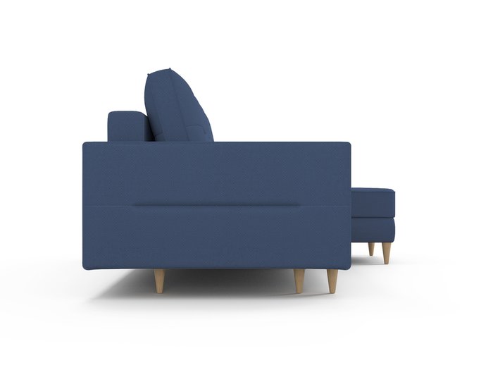 Угловой диван-кровать Вестор темно-синего цвета - лучшие Угловые диваны в INMYROOM