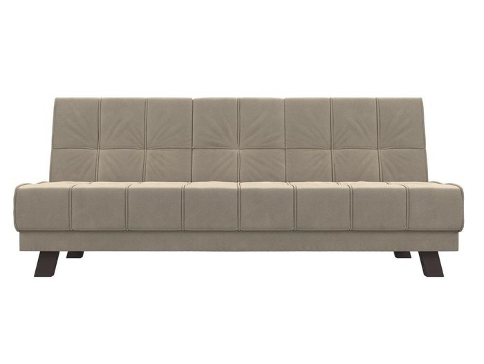 Прямой диван-кровать Винсент бежевого цвета - купить Прямые диваны по цене 29999.0
