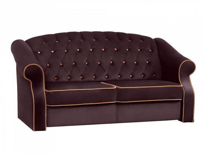Диван-кровать Boston фиолетового цвета - купить Прямые диваны по цене 110600.0