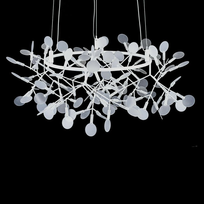 Подвесная светодиодная люстра Heracleum белого цвета - купить Подвесные люстры по цене 36480.0