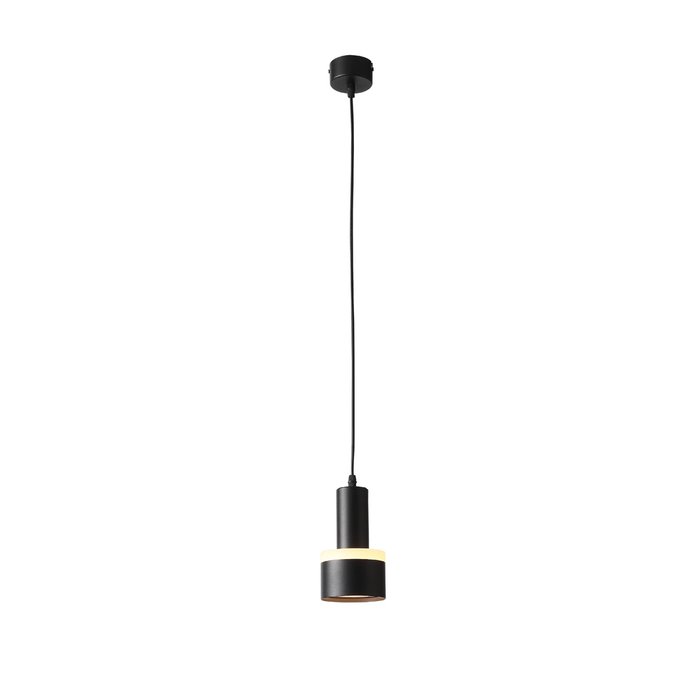 Светильник подвесной Panaggio черного цвета - купить Подвесные светильники по цене 3700.0