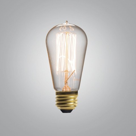 Винтажная лампа Эдисон Steeple Squirrel Cage - купить Лампочки по цене 206.0