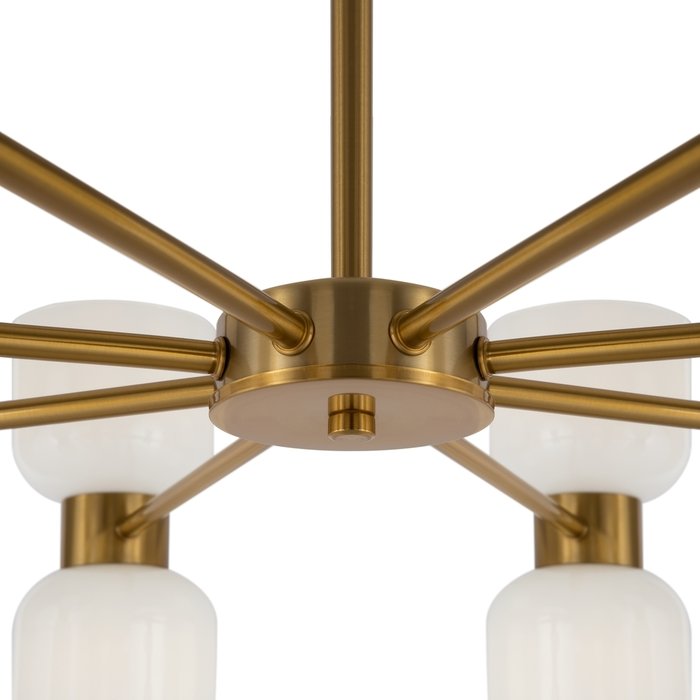 Подвесной светильник Freya с белыми плафонами - лучшие Подвесные светильники в INMYROOM