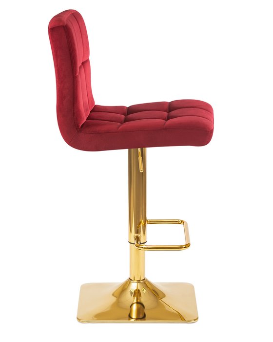 Стул барный Goldie бордового цвета - лучшие Барные стулья в INMYROOM