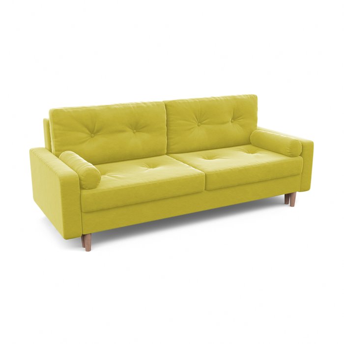 Диван-кровать Дэн светло-зеленого цвета - купить Прямые диваны по цене 35900.0