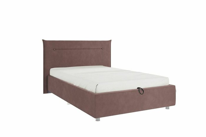 Кровать Альба 120х200 коричневого цвета с подъемным механизмом