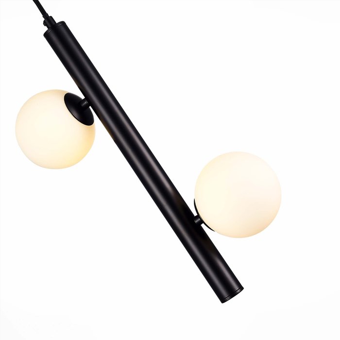 Подвесной светильник Asolo черно-белого цвета - лучшие Подвесные светильники в INMYROOM