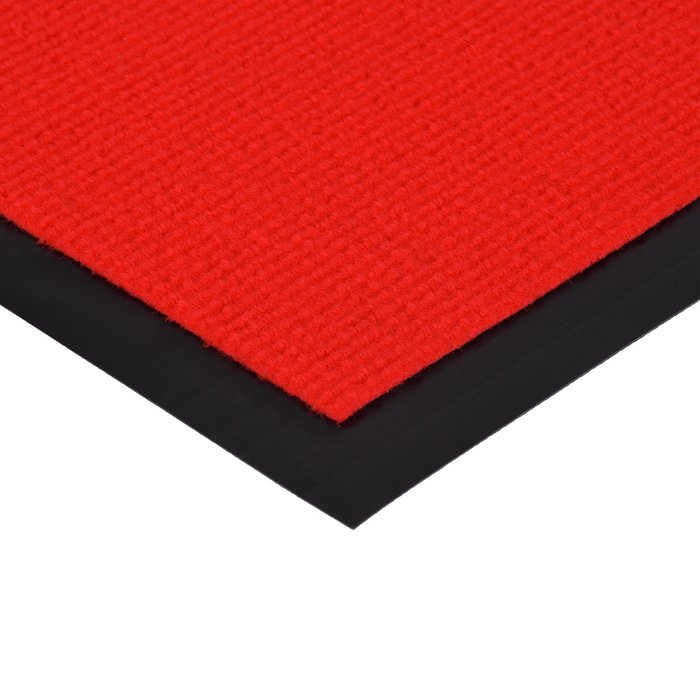Коврик придверный Trip 60х90 красного цвета - лучшие Придверные коврики в INMYROOM