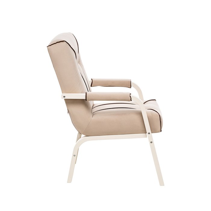 Кресло Модена Люкс бежевого цвета - лучшие Интерьерные кресла в INMYROOM