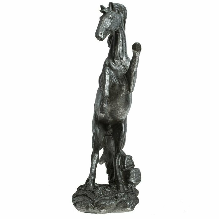 Фигурка декоративная Лошадь серого цвета - лучшие Фигуры и статуэтки в INMYROOM