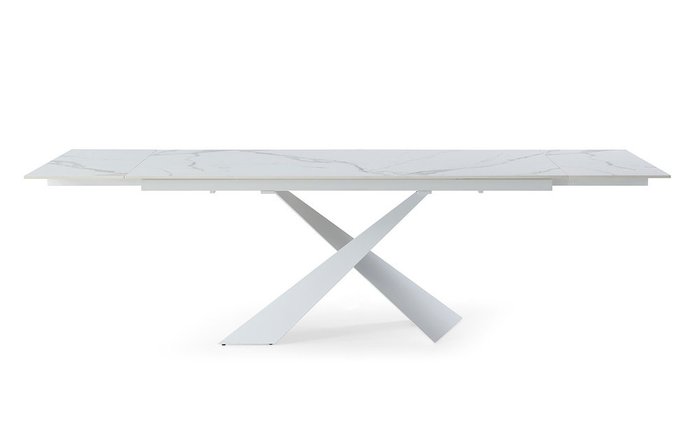 Обеденной раскладной стол Savoy белого цвета - лучшие Обеденные столы в INMYROOM