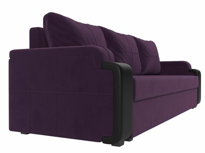 Прямой диван-кровать Николь лайт фиолетового цвета - лучшие Прямые диваны в INMYROOM