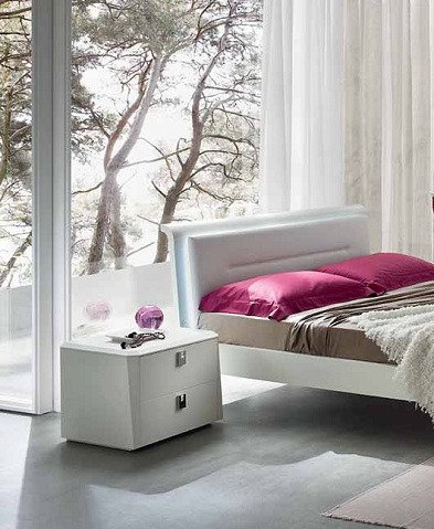 Итальянская спальня Prisma bianco - лучшие Спальные гарнитуры в INMYROOM