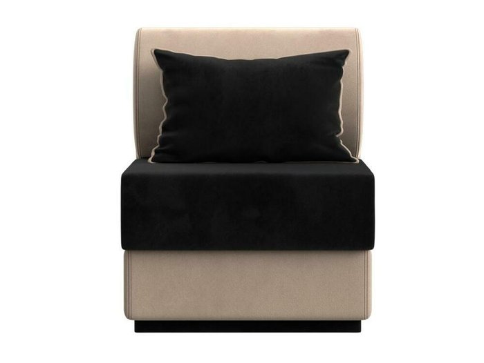 Кресло Кипр черно-бежевого цвета - купить Интерьерные кресла по цене 25999.0