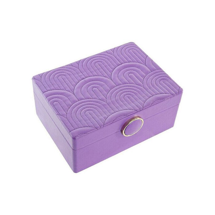 Шкатулка Лиловый Деревянный MDF 17 x 13 x 8,5 cm - купить Шкатулки по цене 3542.0