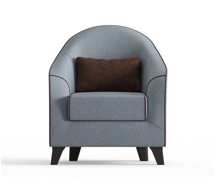 Кресло Бемоль серого цвета - купить Интерьерные кресла по цене 12490.0