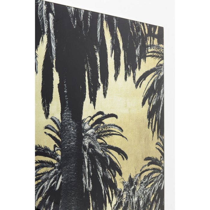 Картина Palms золотого цвета - лучшие Картины в INMYROOM