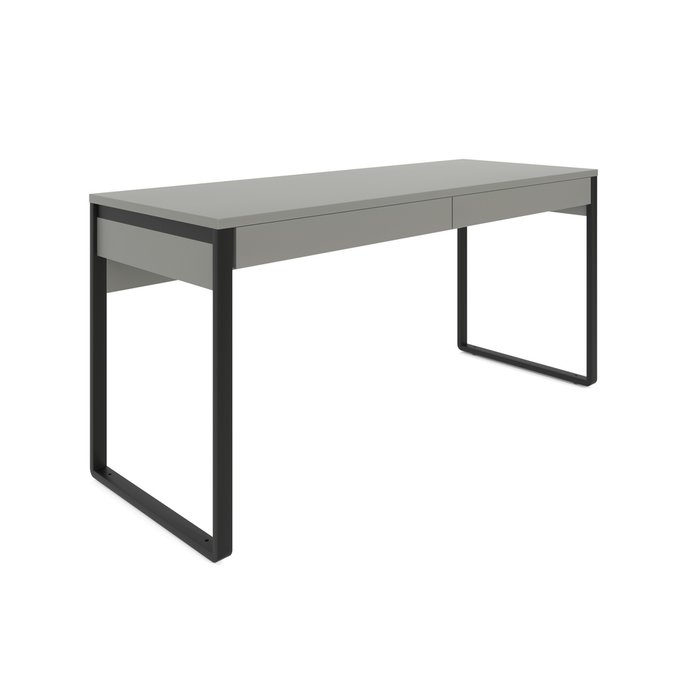 Письменный стол Кассия серого цвета - купить Письменные столы по цене 37602.0