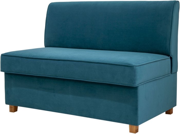 Диван-кровать Консул бирюзового цвета - купить Прямые диваны по цене 33935.0