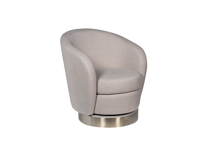 Кресло Napoli бежевого цвета - купить Интерьерные кресла по цене 51425.0