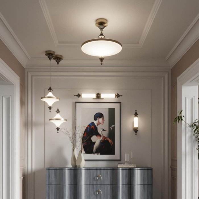 Подвесной светильник Odeon Light Ula 5404/23L бронзов.брашированн./черный/стекло/керамика LED 23W 3000K - лучшие Подвесные светильники в INMYROOM Подвесной светильник Odeon Light Ula 5404/23L бронзов.брашированн./черный/стекло/керамика LED 23W 3000K - лучшие Подвесные светильники в INMYROOM