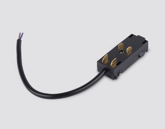 Ввод питания Ambrella Light Magnetic 220V GL1102 - лучшие Соединитель (коннектор) для треков в INMYROOM Ввод питания Ambrella Light Magnetic 220V GL1102 - лучшие Соединитель (коннектор) для треков в INMYROOM