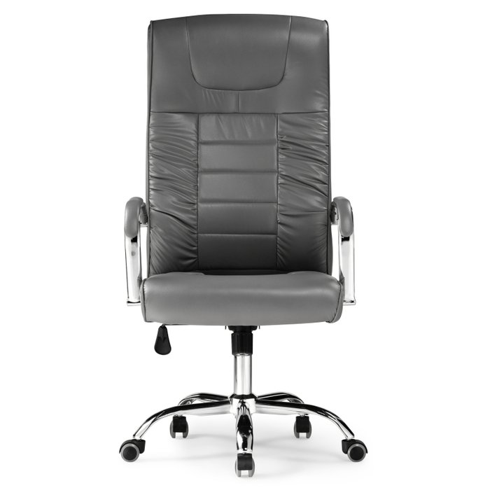 Кресло компьютерное Longer серого цвета - лучшие Офисные кресла в INMYROOM