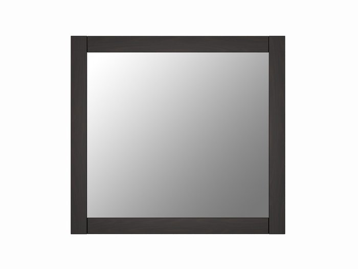 Зеркало квадратное настенное Сириус цвета венге - купить Настенные зеркала по цене 3699.0