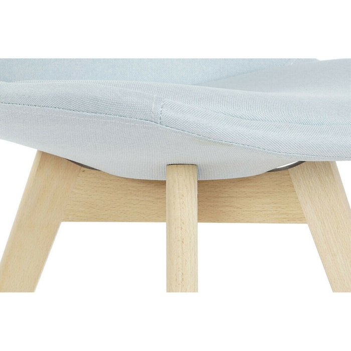Стул 48 x 56 x 83 cm Поролон Бежевый Синий бук - лучшие Обеденные стулья в INMYROOM