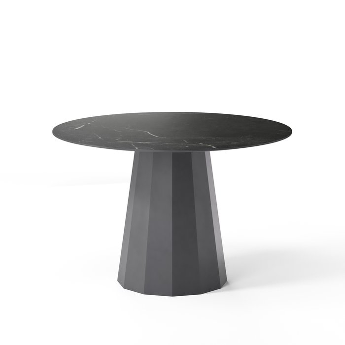 Обеденный стол Тарф L черного цвета