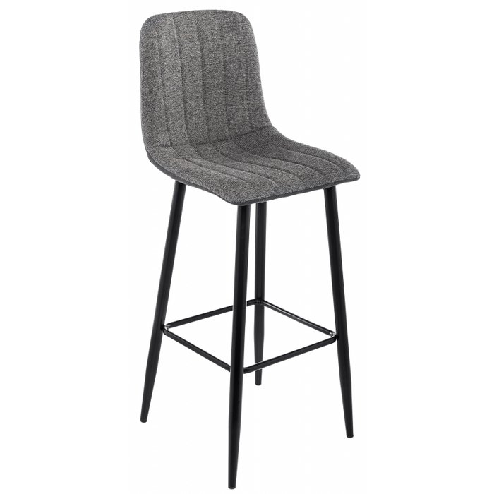 Барный стул Marvin grey серого цвета