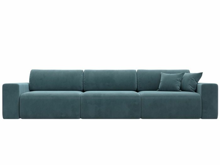 Диван-кровать Лига 036 Классик Лонг темно-бирюзового цвета - купить Прямые диваны по цене 96999.0