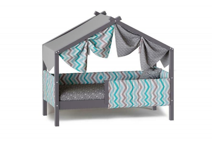 Кровать Ассоль 160х70 фиолетового цвета - купить Одноярусные кроватки по цене 17590.0