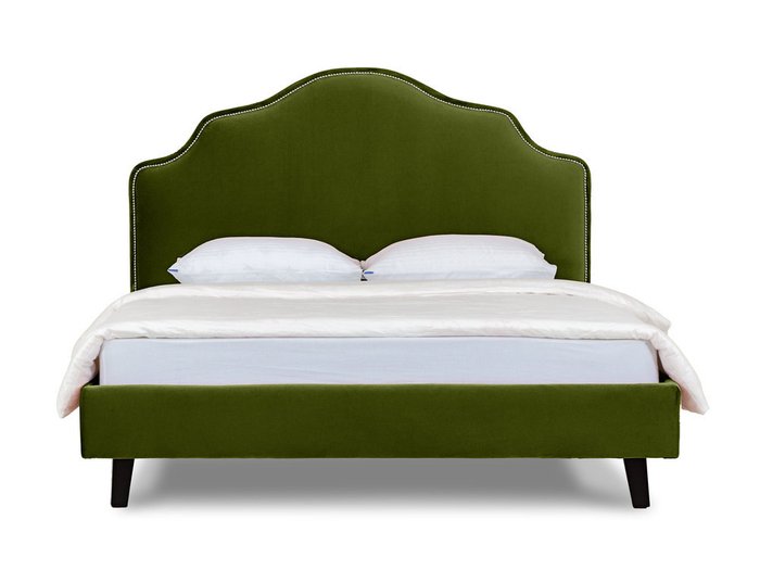 Кровать Queen Victoria L зеленого цвета 160х200