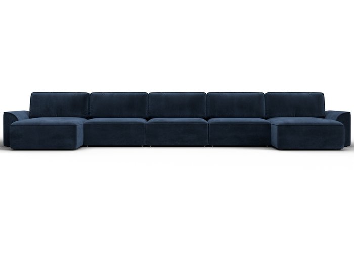 Угловой диван кровать Лига-048 МегаЛонг темно-синего цвета - купить Угловые диваны по цене 170990 Угловой диван кровать Лига-048 МегаЛонг темно-синего цвета - купить Угловые диваны по цене 170990