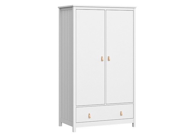 Шкаф Wood белого цвета - купить Шкафы распашные по цене 76900.0