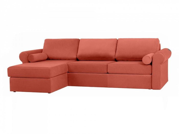 Угловой диван-кровать Peterhof кораллового цвета - купить Угловые диваны по цене 164340.0
