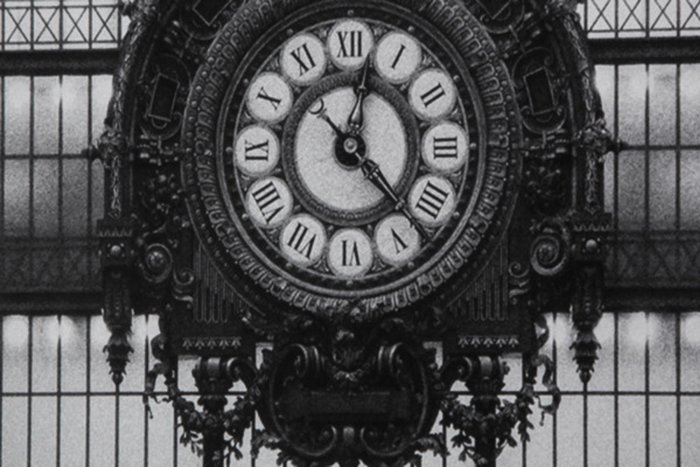 Постер с паспарту в раме Paris Clock / 1230329-1 - лучшие Принты в INMYROOM