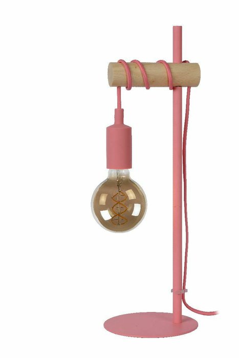 Настольная лампа Paulien 08527/01/66 (металл, цвет розовый) - купить Настольные лампы по цене 6710.0