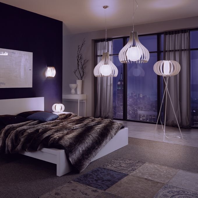 95612 Торшер EGLO STELLATO 2 с ножным выключателем - лучшие Торшеры в INMYROOM