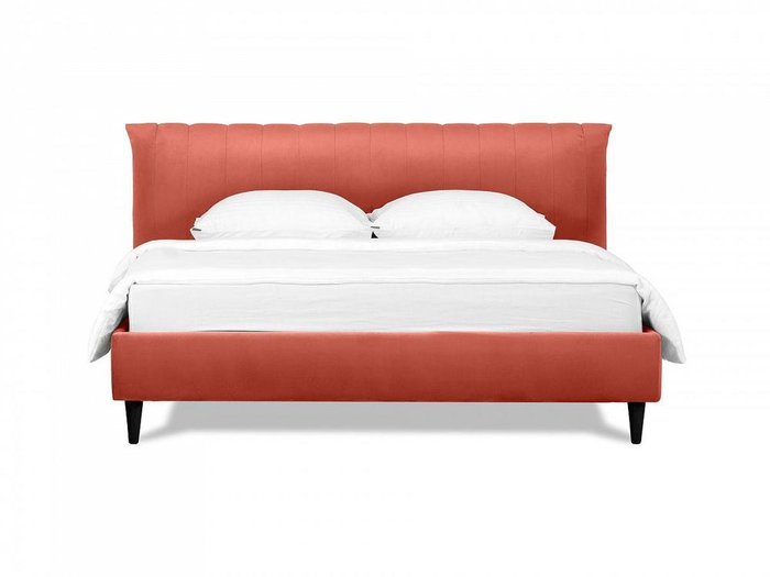 Кровать Queen Anastasia L 160х200 кораллового цвета - купить Кровати для спальни по цене 59760.0