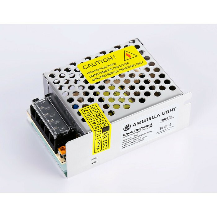 Блок питания для светодиодной ленты Ambrella LED Driver 24V 36W GS9602 - лучшие Светодиодная лента в INMYROOM Блок питания для светодиодной ленты Ambrella LED Driver 24V 36W GS9602 - лучшие Светодиодная лента в INMYROOM